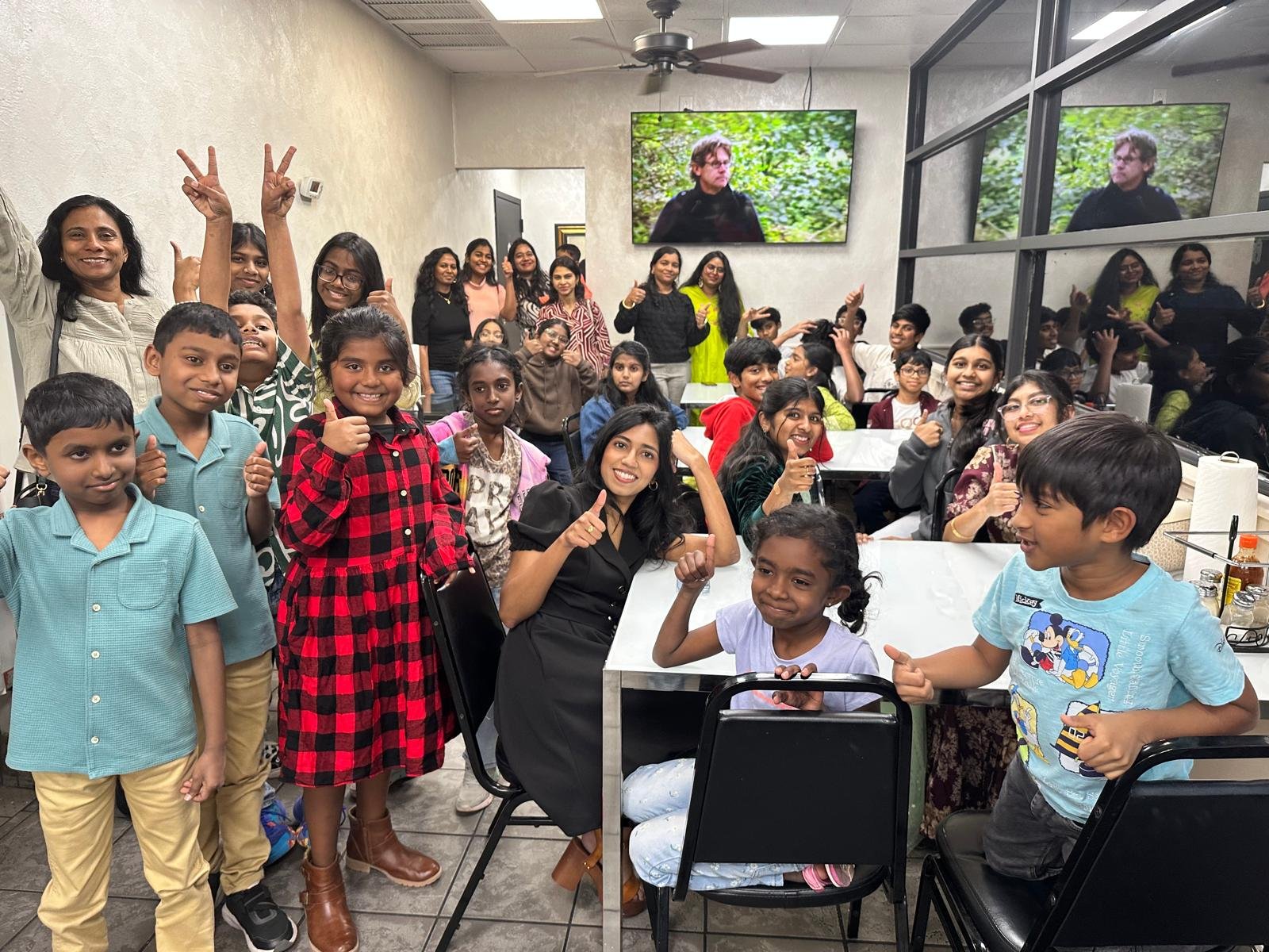 Children at Jeevan Kids, the children's ministry of Jeevan Church
